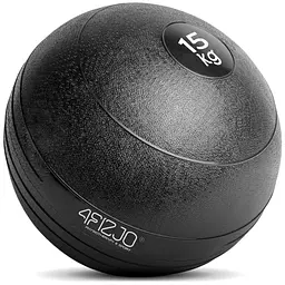 Слембол (медичний м'яч) для кросфіту 4FIZJO Slam Ball 15 кг Black (P-5907739315458)