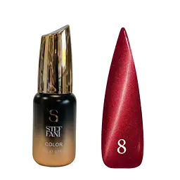 Гель-лак для нігтів Steffani Cat Eye MYSTIC, 9 мл , 08 Темно-червоний