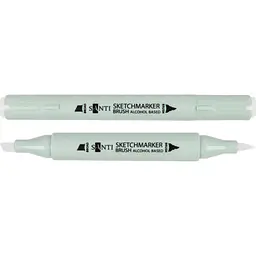 Набір спиртових маркерів Santi Brush SA-0 безбарвний блендер 6 шт. (390990)