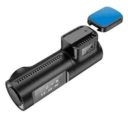 Відеореєстратор Hoco DV1 Driving Recorder Black - мініатюра 6