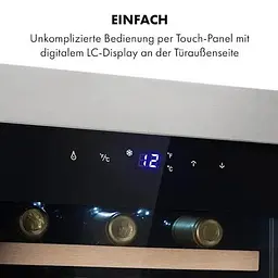 Винний холодильник Klarstein Reserva 12 Uno (10035859) - мініатюра 2
