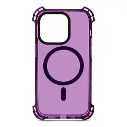 Чехол-накладка для Apple iPhone 13 Pro, Bounce, фиолетовый, матовый, противоударный защитный чехол из TPU с магнитом для беспроводной зарядки, защита всего корпуса, бортик вокруг дисплея, амортизирующие вставки, ArmorStandart (ARM75254)