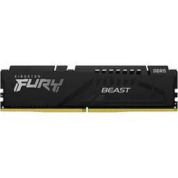 Модуль пам'яті DDR5 Kingston FURY Beast 2x16GB 5600MHz Black (KF556C36BBEK2-32) [148747] - мініатюра 2