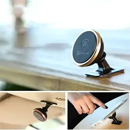 Автотримач магнітний міні Beaseus Adjustable Magnetic Phone Mount 360 градусів (SUCX140012) - мініатюра 7
