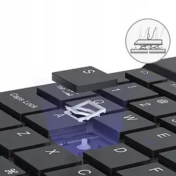Комплект клавіатура з мишкою mouse&keyboard kit Чорний, бездротові ведмедики та клавіатура для ПК, ноутбука - мініатюра 8