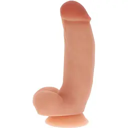 Фалоімітатор Get Real 7 Inch W Balls 18 см тілесний