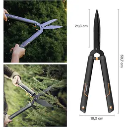 Ножиці для живої огорожі Fiskars SingleStep (1001433) - мініатюра 2