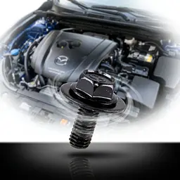 Гвинт з шайбою M6 Mazda (9GG600616T, 9GG60-0616T, 19802) (H2174) - мініатюра 2