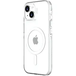 Чохол Vokamo для iPhone 15 захисний з магнітним кільцем прозорий - мініатюра 2