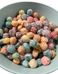 Сухий сніданок Kellogg's Froot Loops Rainbow Sherbet Scoops Cereal 351г - мініатюра 3