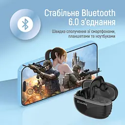 Bluetooth-гарнітура СolorWay Slim TWS-5 Earbuds Чорний (CW-TWS5BK) - мініатюра 7