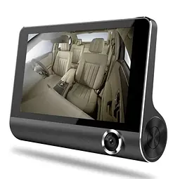 Автомобільний відеореєстратор C9 LCD 4" WDR 1080P Full HD (3 камери) - мініатюра 4