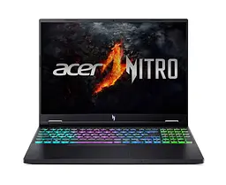 Ноутбук Acer Nitro 16 AN16-73 16' WQXGA IPS, Intel i7-14650HX, 32GB, F1TB, NVD4060-8, Lin, чорний (NH.QSPEU.001)