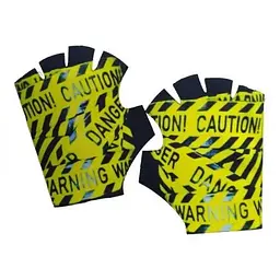 Ігрові рукавички "Caution! обережно!", різнобарвний (AC-358-B-1)