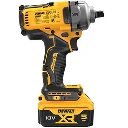 DeWALT Гайковерт ударний XR Li-Ion безщітковий 18В акб 2х5А·год 1084Нм 2000об/хв 3250уд/хв 1/2" ЗП кейс 1.67кг - мініатюра 8