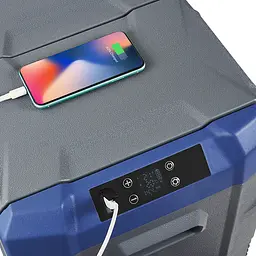 Автомобільний холодильник Brevia 32 л компресор LG двокамерний (22955) - мініатюра 5