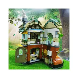 Конструктор LOZ mini Хижина гномів без фігурок (1226) - мініатюра 7