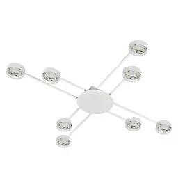 Світильник стельовий люстра ETRON Radiant GX53 8x15Вт білий 1-EFP-2225 - мініатюра 2
