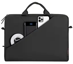 Сумка для ноутбука Rivacase 8730 сіра сумка для ноутбука 15.6" дюймів. (8730 (Grey)) - мініатюра 4