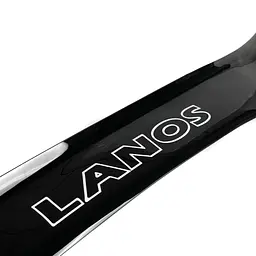 Дефлектор капоту мухобійка для Daewoo Lanos 2005- Євро кріплення Voron Glass - мініатюра 6