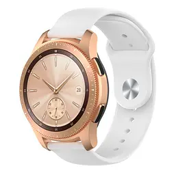 Універсальний ремінець Silicone Band для Samsung Watch 22mm White [63211] - мініатюра 4