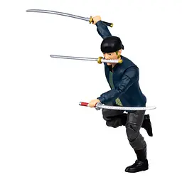 ONE PIECE Колекційна фігурка ZORO (з артикуляцією) MOOSE Art.63314 - мініатюра 6
