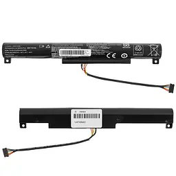 Батарея для ноутбука Lenovo L14C3A01 (B50-10 IdeaPad 100-15IBY) 10.8V 2200mAh 24Wh Чорний - мініатюра 2