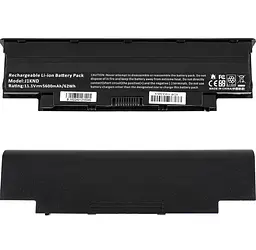 Акумулятор Dell J1KND (Inspiron 13R(N3010), 14R(N4010, N4110), 15R(N5010, N5110), M4040, M4110, M5010, M5110) 11.1V 5600 mAh Black