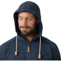 Толстовка Fjallraven Ovik Fleece Hoodie M Navy - мініатюра 6