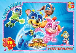Пазли G-Toys Paw Patrol, 70 елементів, PW0873