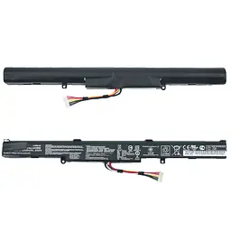 Акумулятор для ноутбука Asus A41-X550E (X450JF, X550DP, X751MD, X751MA, X750JA, X751LA) 15V 2950 mAh Black (0B110-00220100)