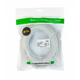 Патч-корд 30 м, UTP, Grey, GTL, Cat.6, CCA, PVC (GTL30U6GY) - мініатюра 2