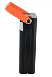 Зовнішній акумулятор Power Bank TUGII Y103 30000 mAh повербанк швидка зарядка LED-дисплей ліхтарик Чорний - мініатюра 6