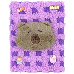 Блокнот А5 ZiBi Capybara 18 Kids Line плюшевий клітинка 80 аркушів (ZB.700039) - мініатюра 2