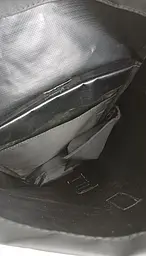 Рюкзак, велосумка на багажник з дощовиком два в одному 22L чорна Bikemate sum0028921 - мініатюра 8