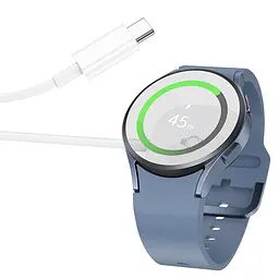 БЗП Hoco DC86 Wireless charger for Samsung Watch White - мініатюра 3