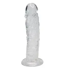 Прозорий фалоімітатор Alive Jelly Dildo Empire Alive SO5554 92069