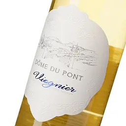 Вино Dome du Pont Viognier Blanc IGP Pays D'Oc, біле, сухе, 0,75 л - мініатюра 5