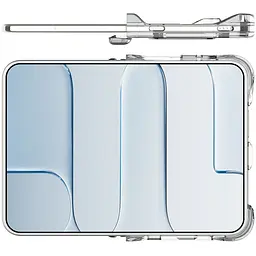 Чохол TPU Epik Space Case with Magnetic Fit для Apple iPhone Duo (5.4/7.6") Прозорий - мініатюра 5