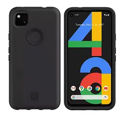 Протиударний двошаровий чохол Incipio DualPro для Google Pixel 4a (5.8") Black - мініатюра 4