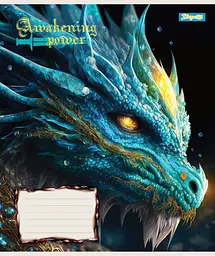 Набір зошитів 1 Вересня Dragon А5 в клітинку 18 аркушів 25 шт. (766317) - мініатюра 3