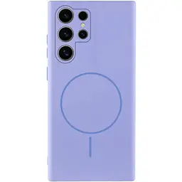 Чохол Lakshmi Silicone Cover Full Camera AA with MagFit для Samsung Galaxy S26 Ultra Бузковий/Dasheen