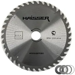 Haisser Диск пильний по дереву 190х30 24 зуб