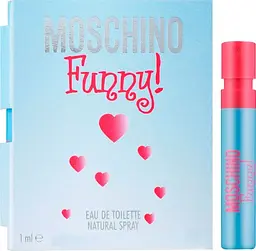 Мініатюра Moschino Funny 1 мл Туалетна вода - мініатюра 1