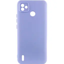 Чохол Silicone Cover Lakshmi Full Camera (A) для TECNO POP 5 Бузковий / Dasheen