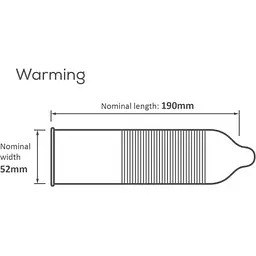Розігрівальні презервативи Pasante Warming - мініатюра 2