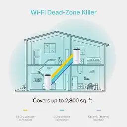Маршрутизатор TP-LINK Deco M4 (2-pack) MESH система WiFi5 / AC1200 / 1 Гбіт/с - мініатюра 2