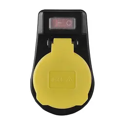 Розетка EMOS 16A 250V IP44 одинарна (P00292) - мініатюра 2