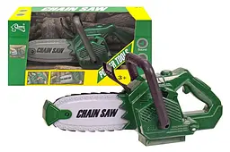 Бензопила T1408(G) з імітацією звуку в коробці р.23,5x10,5x33 см YG Toys