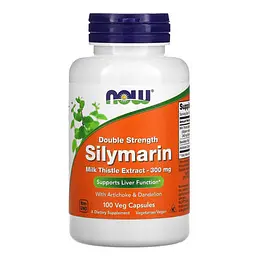 Расторопша (Силимарин) Milk Thistle Extract (Silymarin 240 mg) 100 капсул NOW vit0004992